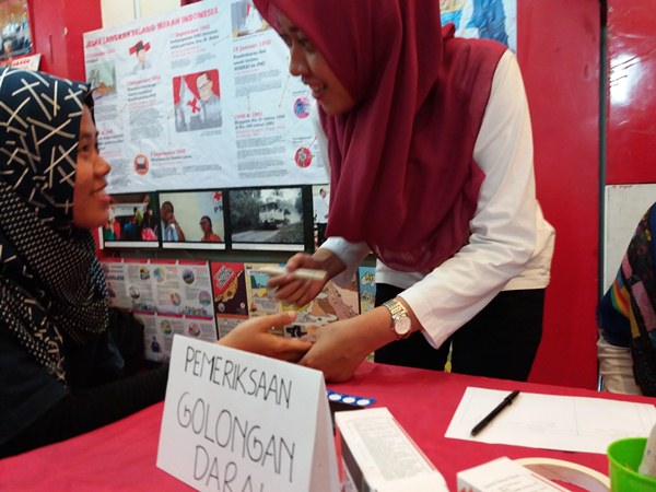 Berkunjung ke Pameran Pembangunan 2016 Dapat Check Golongan Darah Gratis