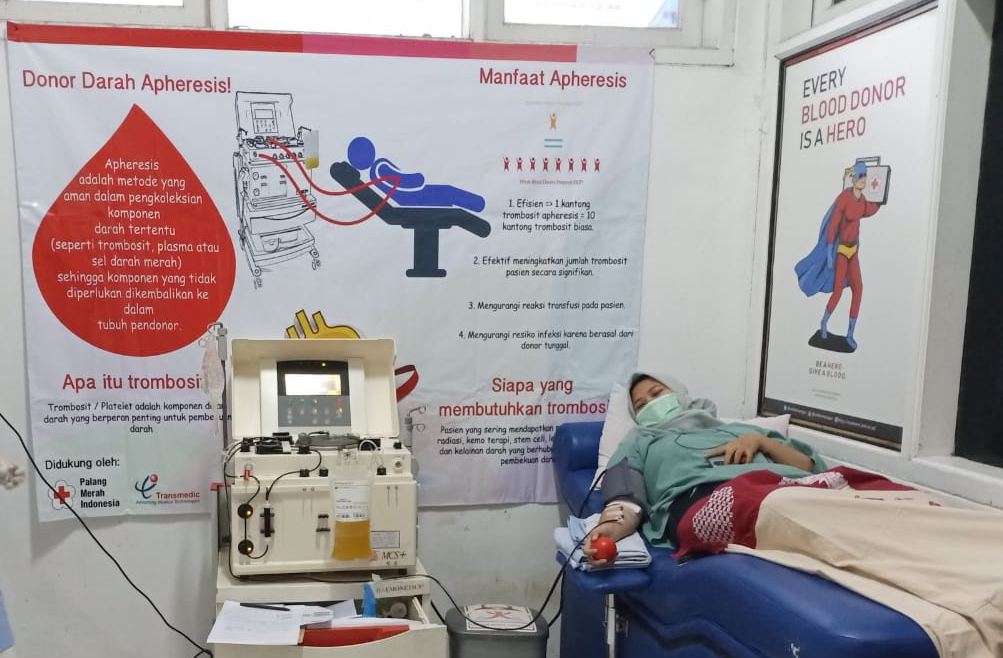 PMI Cimahi Siap Melayani Donor Plasma Konvalesen