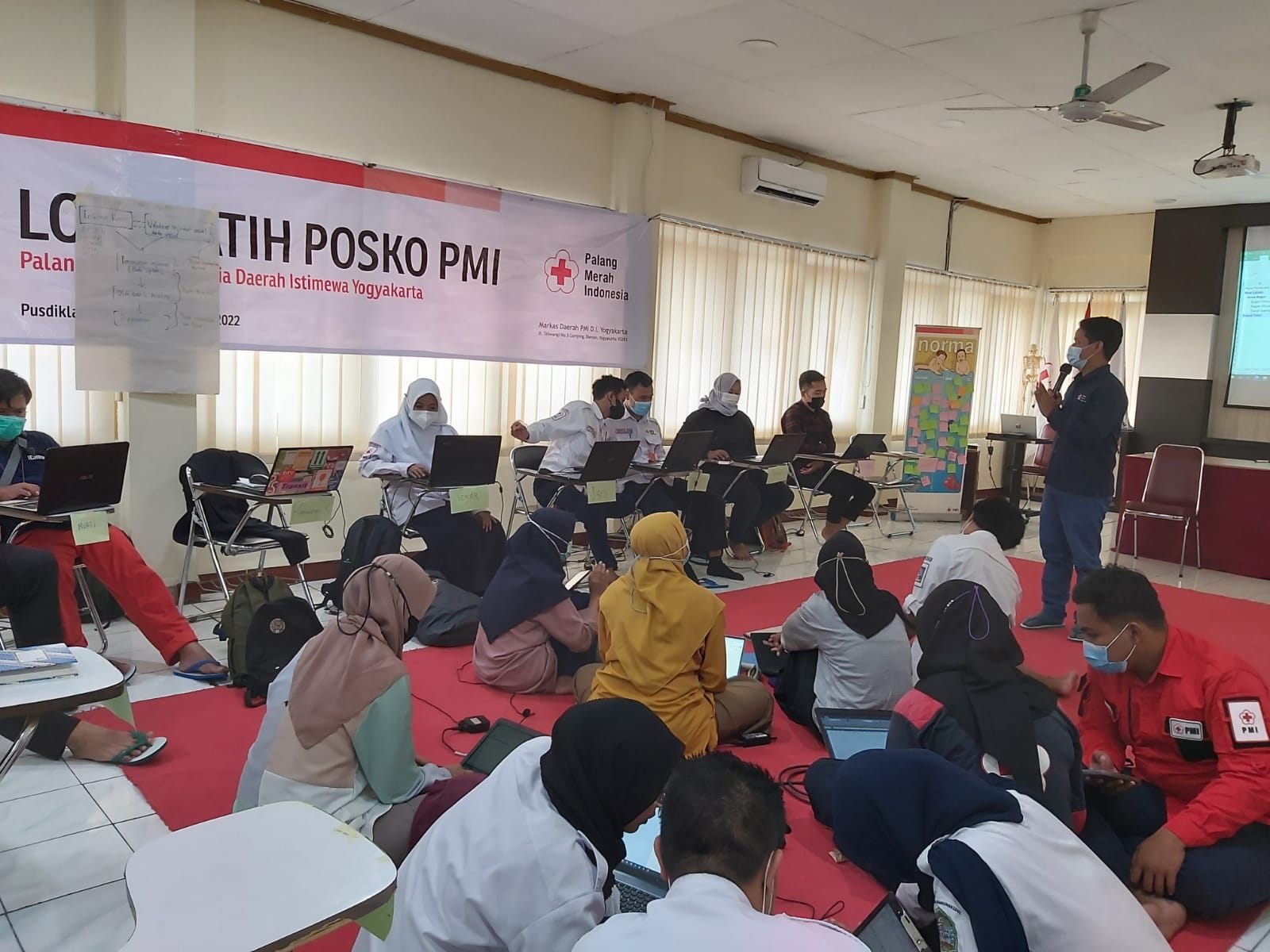 PMI Cimahi Gelar Lokalatih Posko