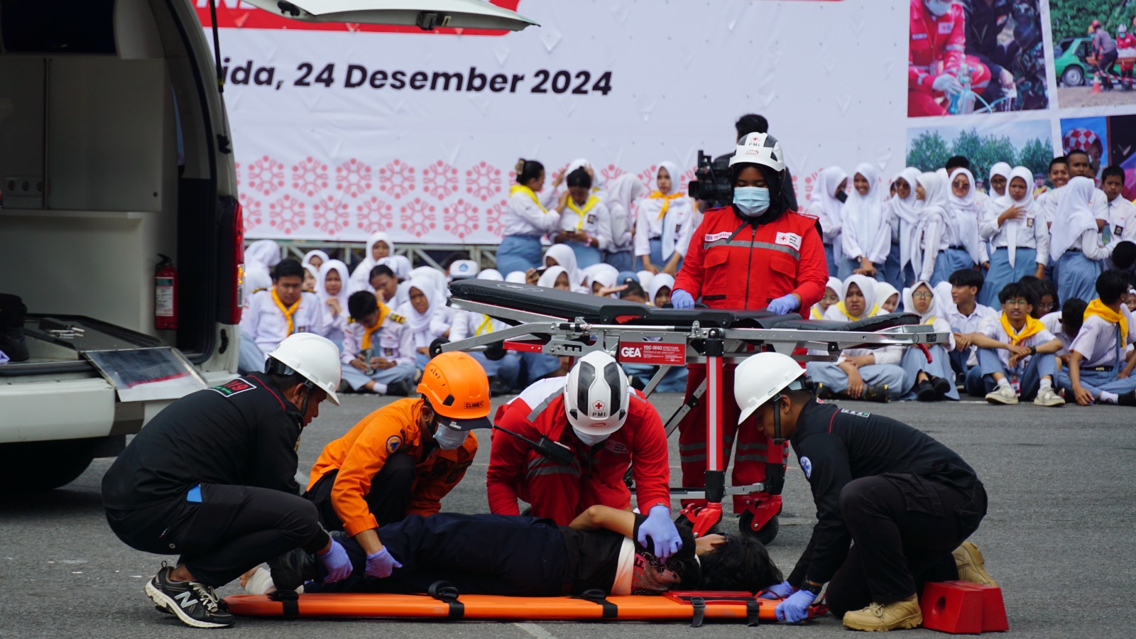 Peringatan Hari Relawan PMI Tahun 2024 di Cimahi Diikuti 1.600 Personel Relawan