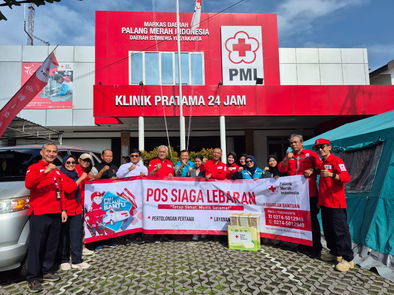 PMI Cimahi Buka 28 Pos Siaga Lebaran : Layanan Ambulans & Pertolongan Pertama
